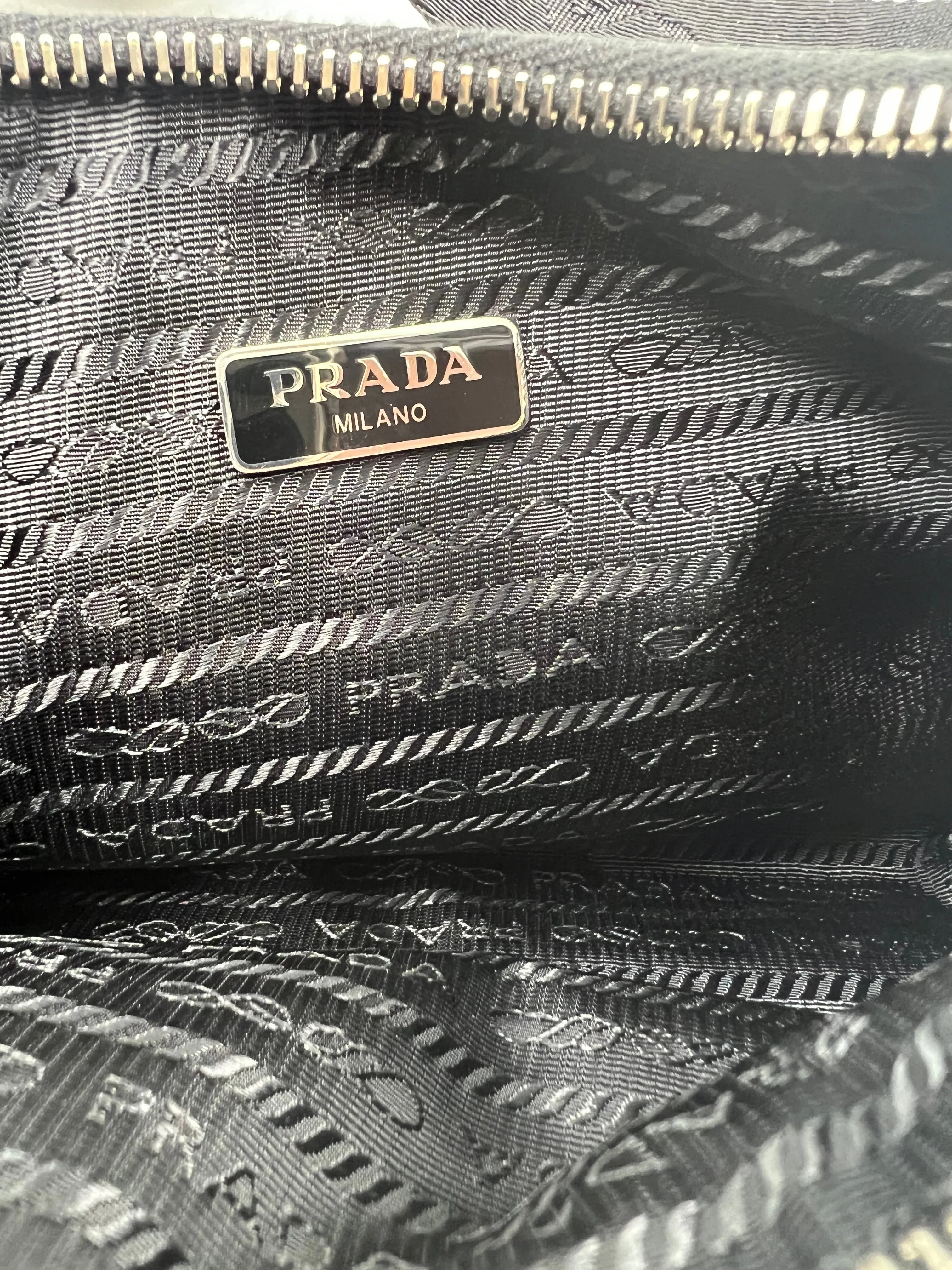 Prada Black Re-Edition 2005 Re-Nylon Bag