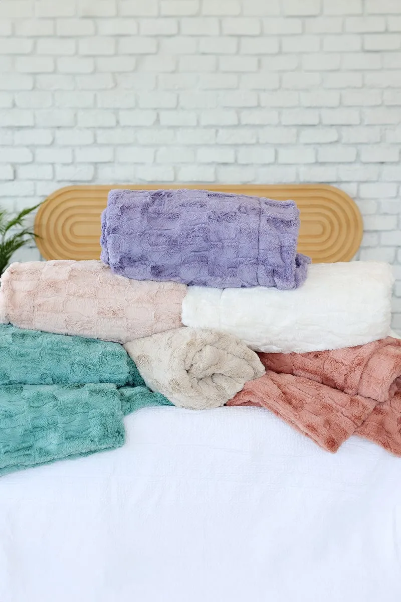 Premium Sorbet Cream Blanket