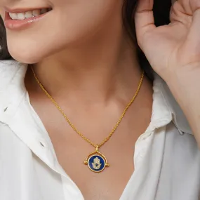 Protection Necklace with Evil Eye and Hamsa Hand