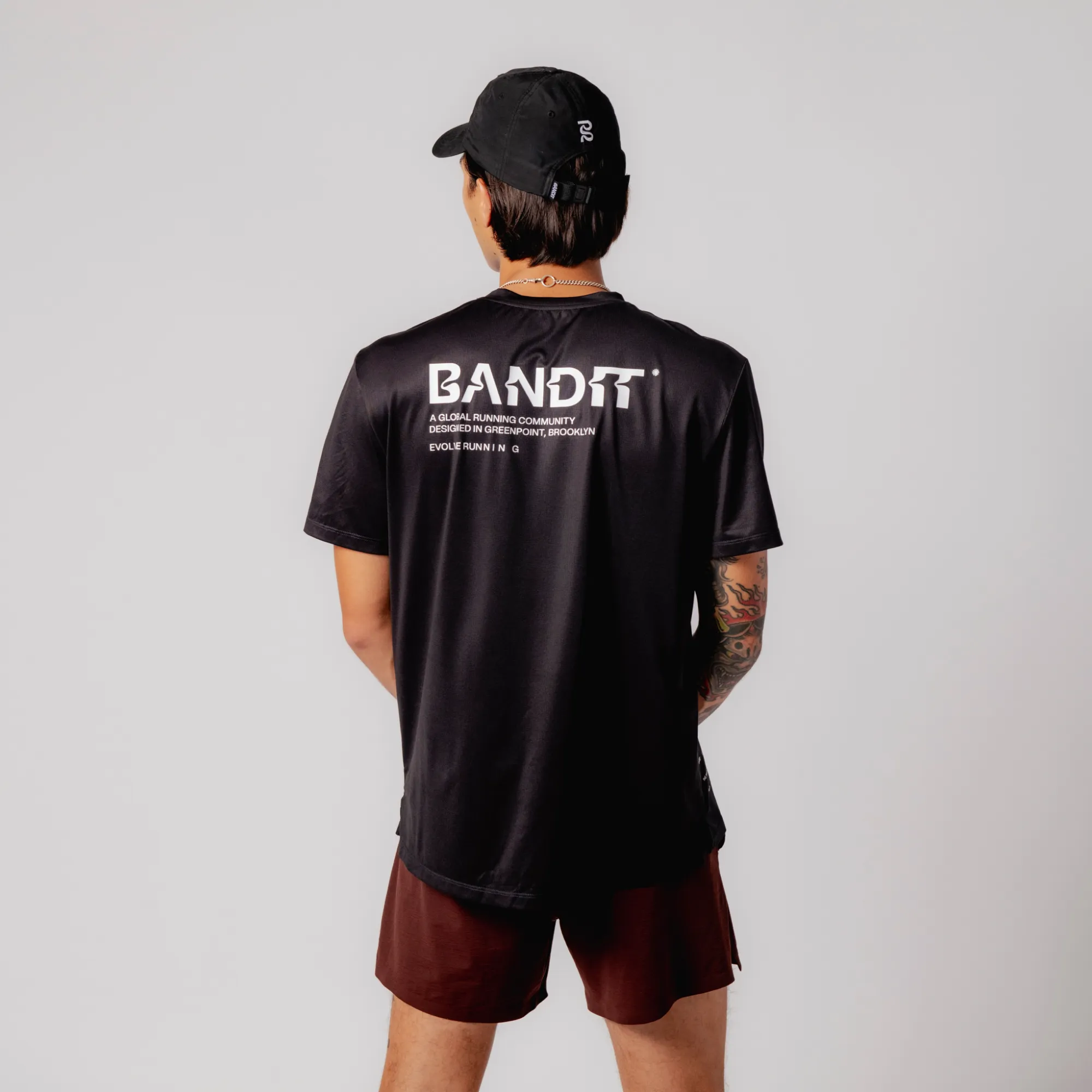 "Bandit" Nylon Dad Hat - Black