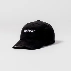 "Bandit" Nylon Dad Hat - Black