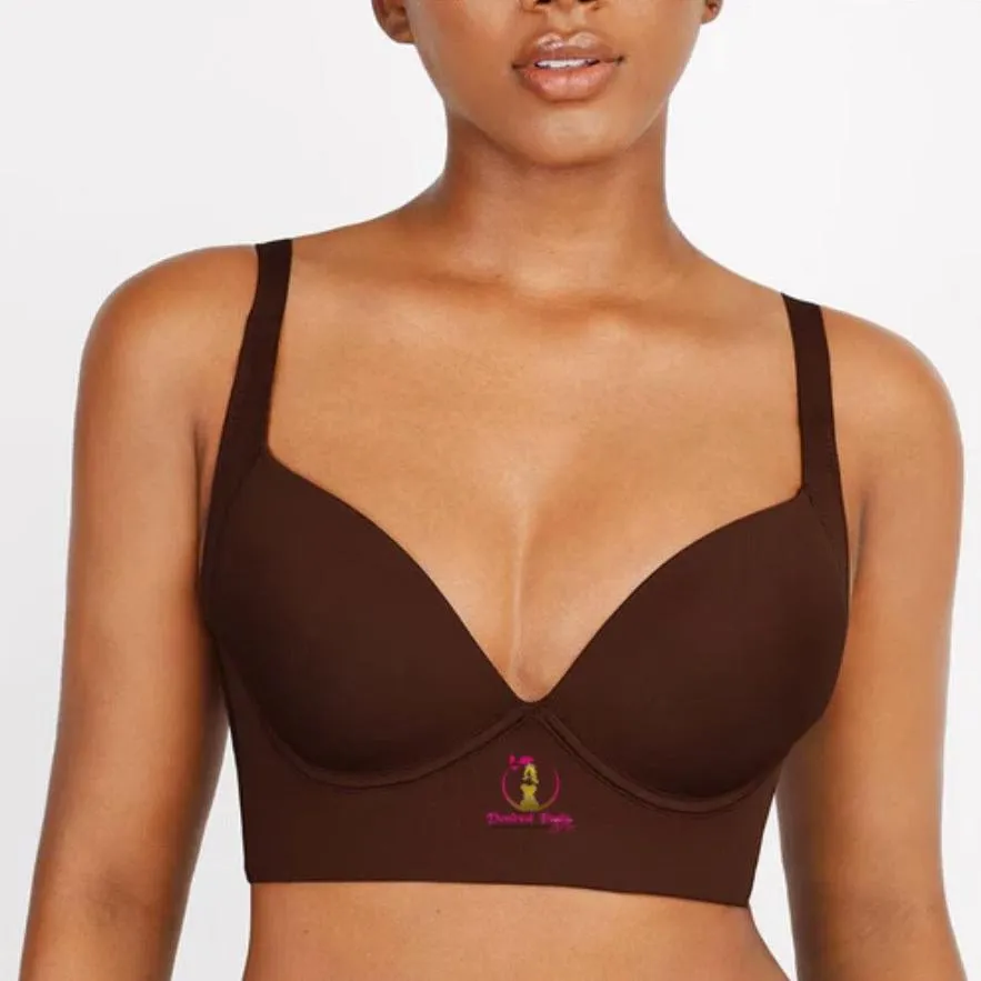 "Fat Rolls Hiding" Compression Bra