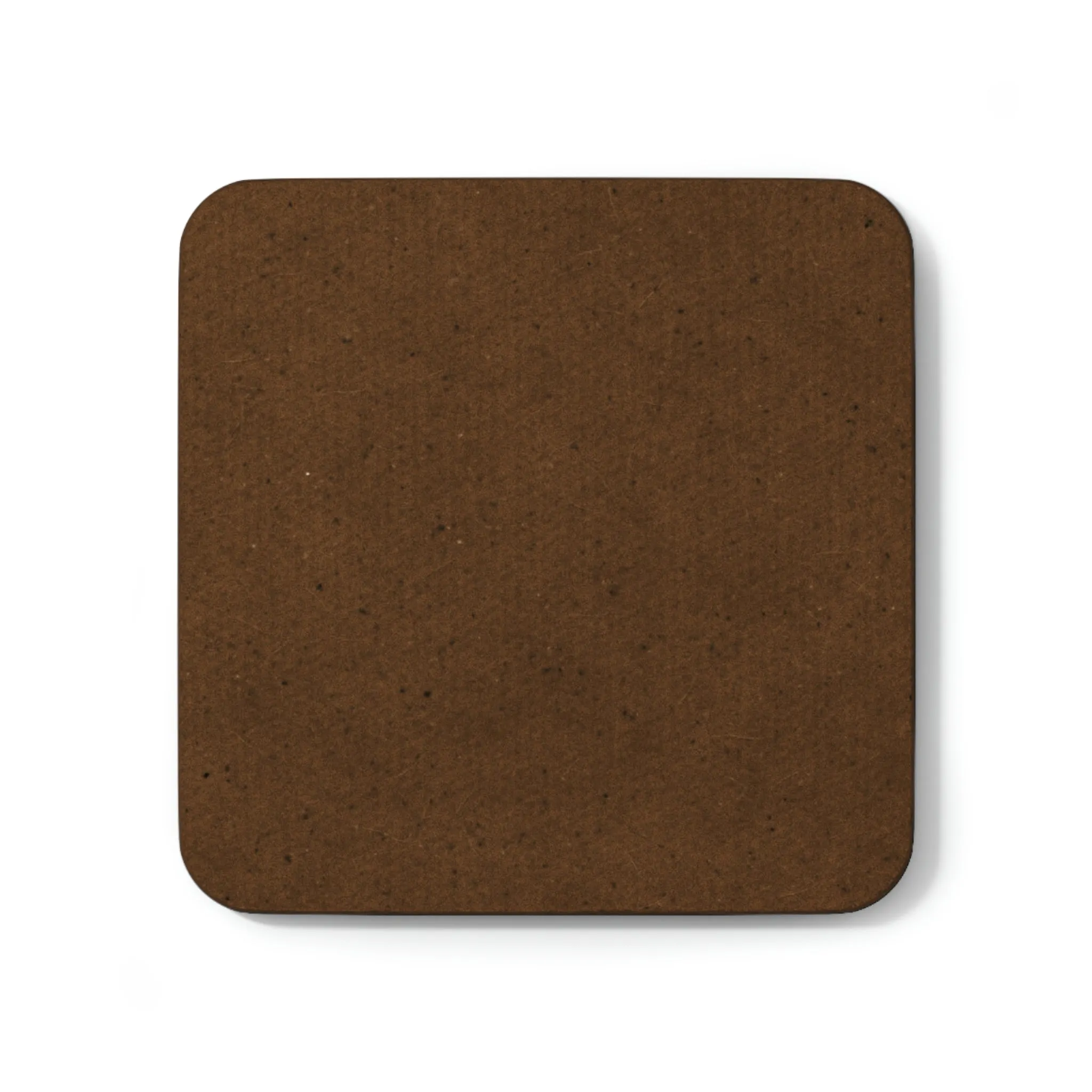 "Man Trusts No One Except Everyone on Reddit" Hardboard Back Coaster