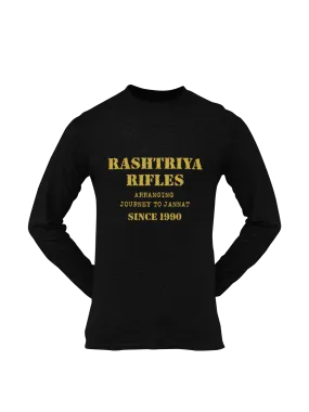 Rashtriya Rifles T-shirt - Arranging Journey to Jannat..... ( Men)