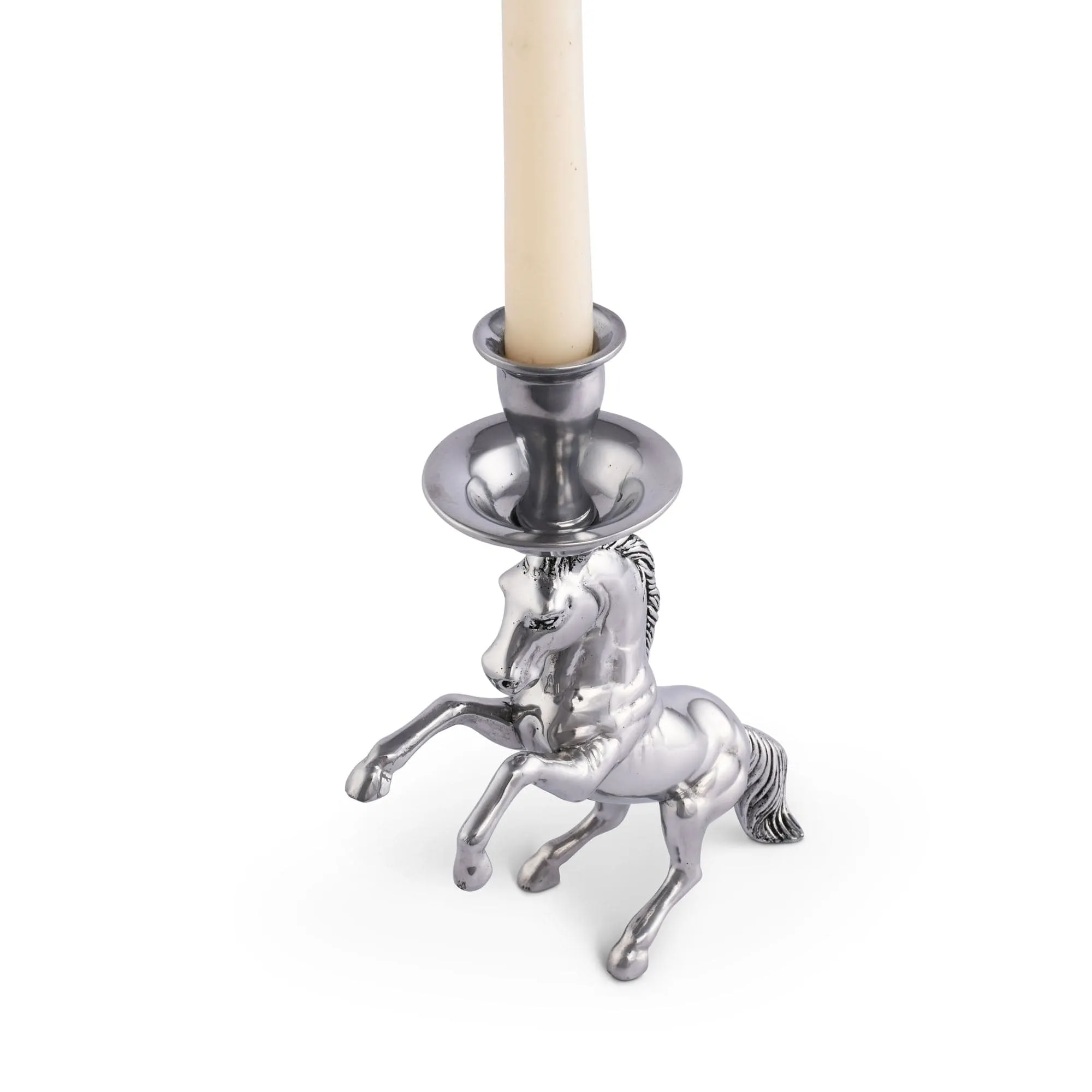 Rearing Horse Candlestick