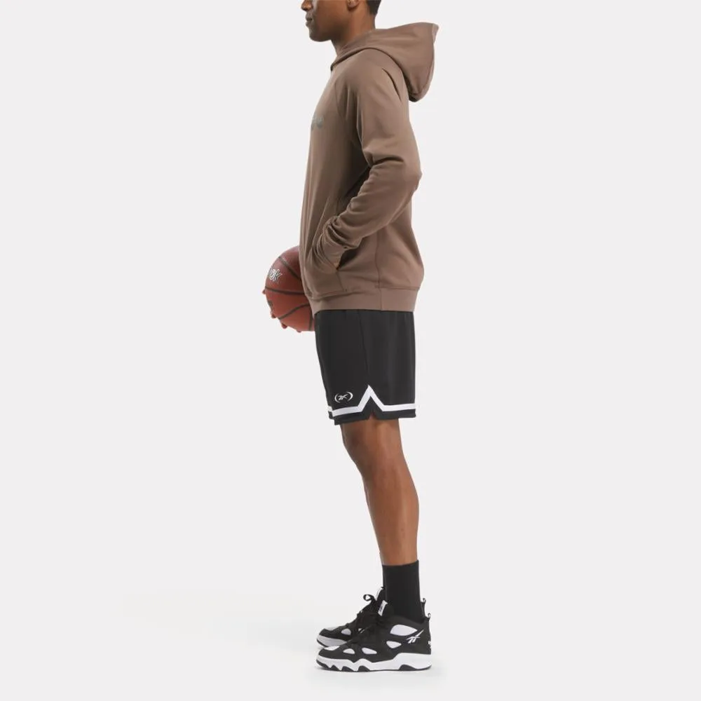 Reebok Apparel Men Basketball Hoodie UTILITY BROWN