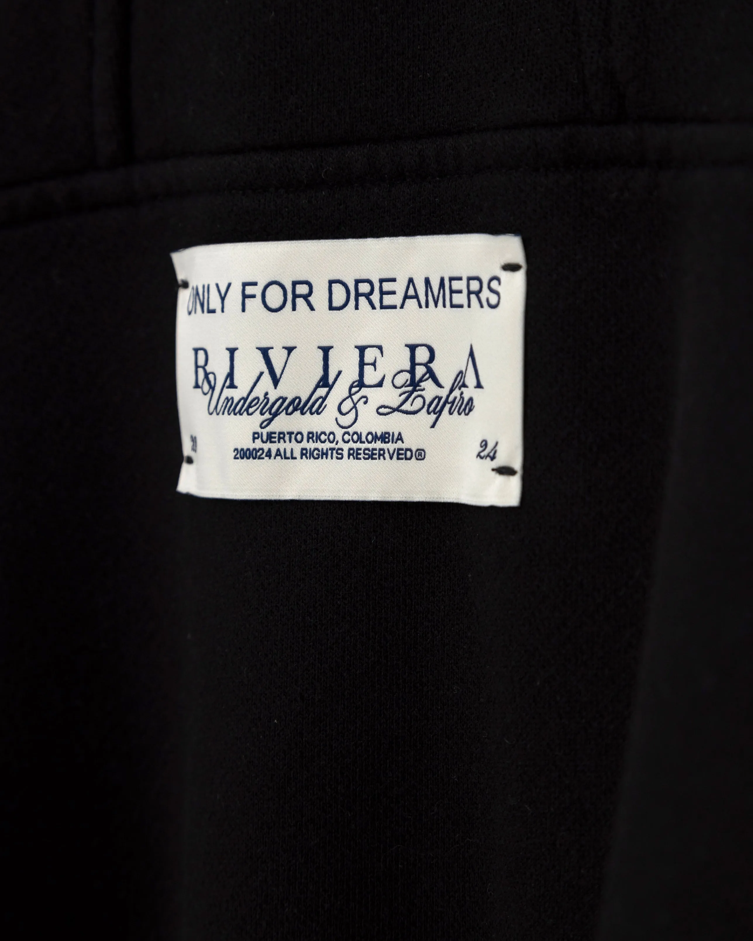 Riviera Rope Crewneck Black