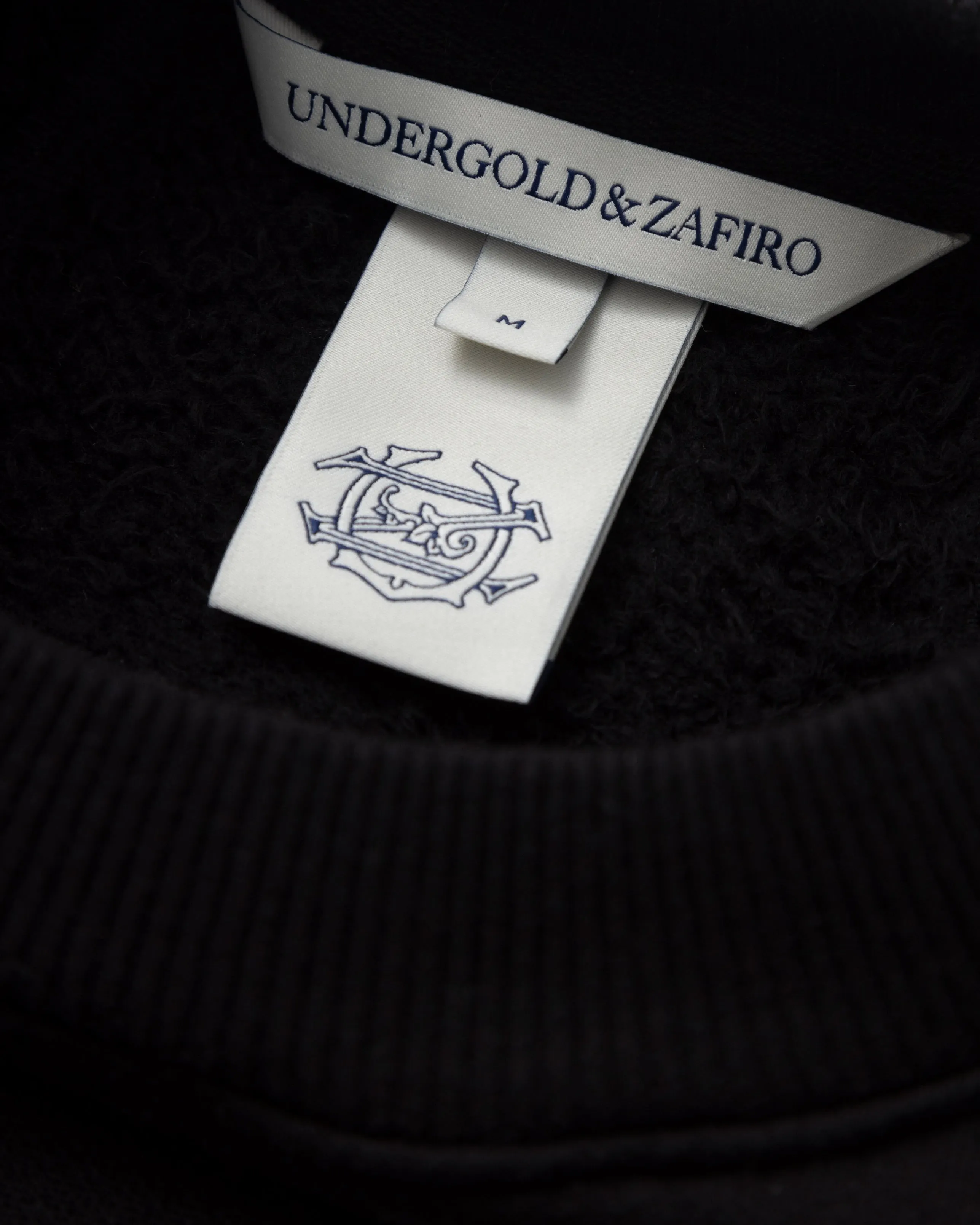 Riviera Rope Crewneck Black