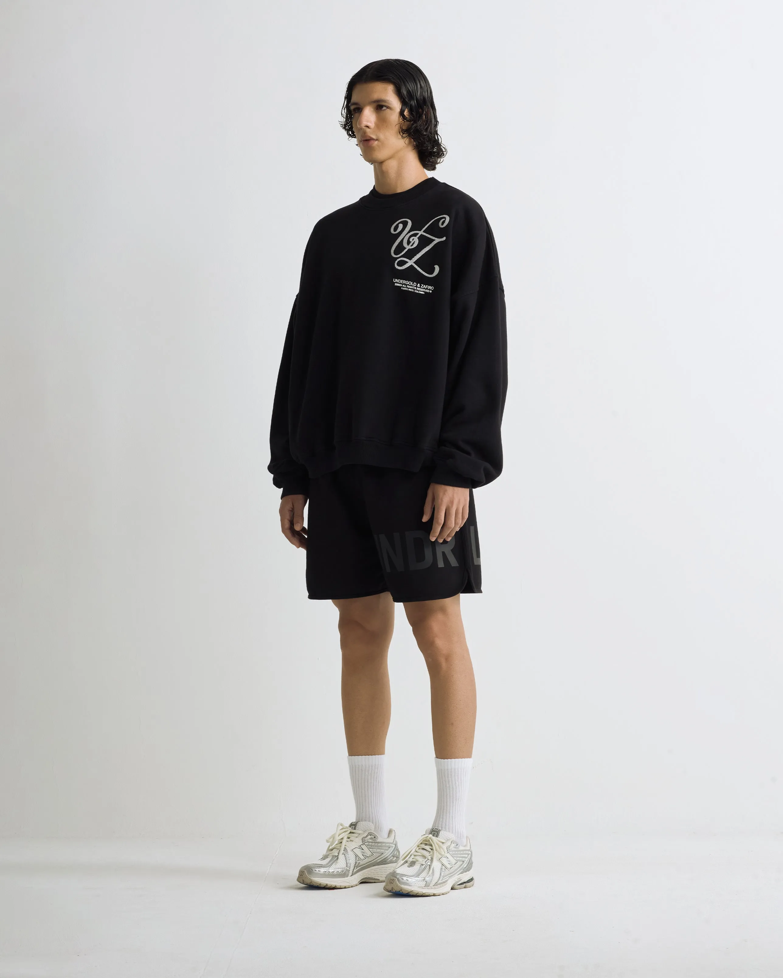 Riviera Rope Crewneck Black