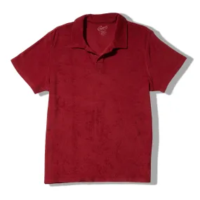 Riviera Terry Polo - Brick Red