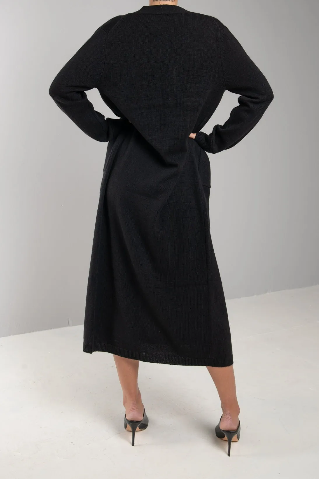 ROBE CARDIGAN WITH POCKETS