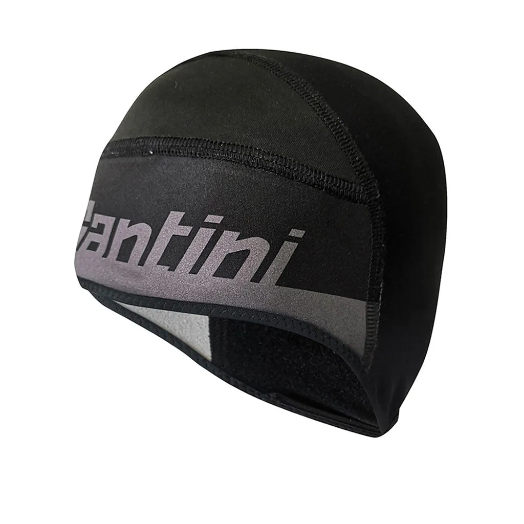 Santini XF Wind Protection Underhelmet - Black