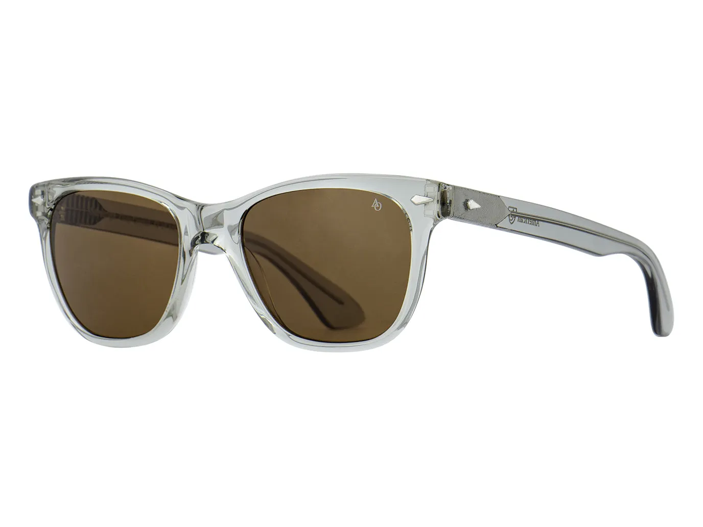 Saratoga Grey Crystal Brown Nylon Lens