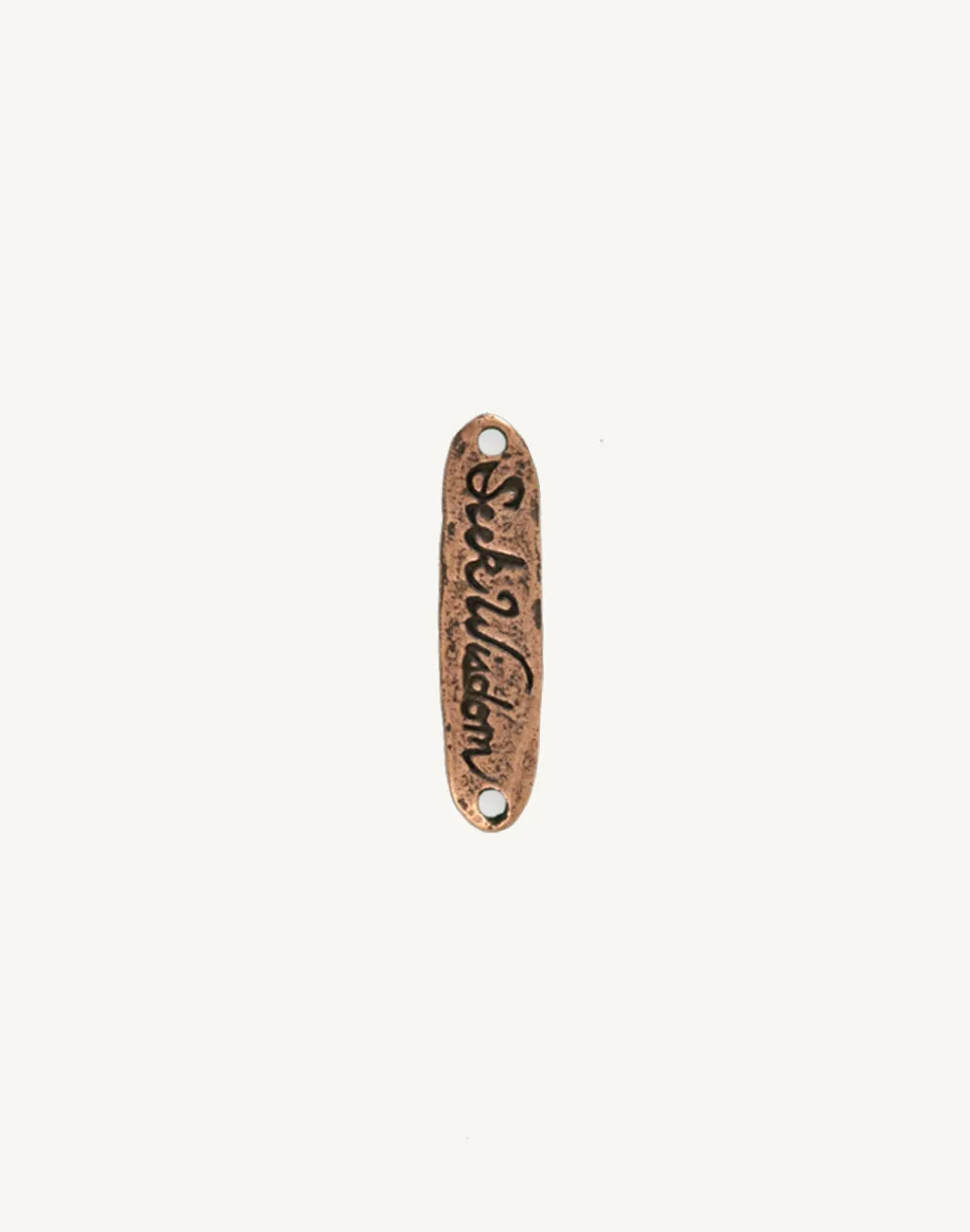 Seek Wisdom, 31.5x8mm, (1pc)