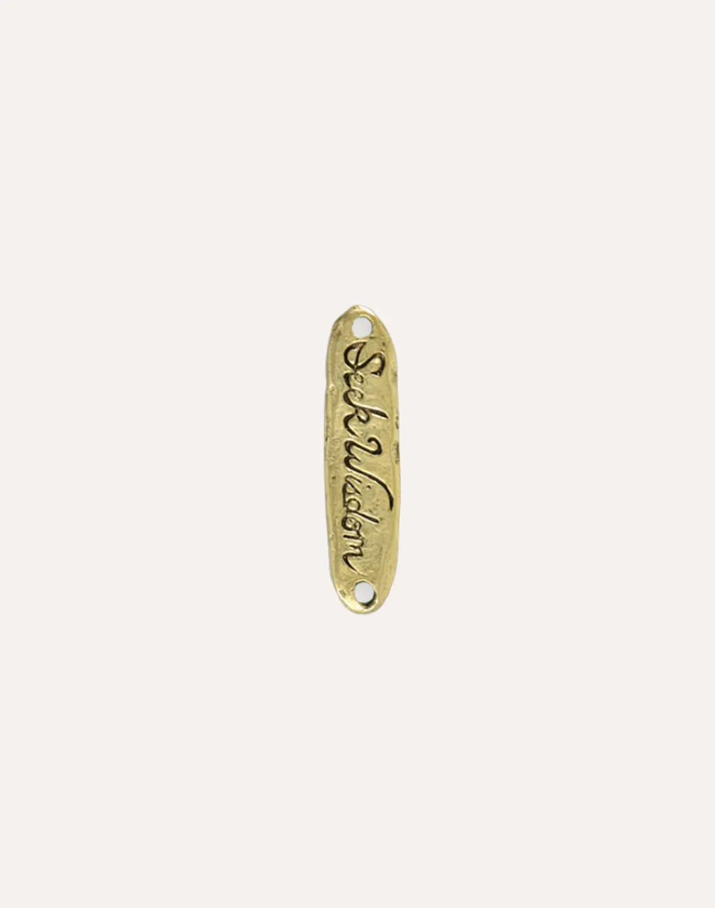 Seek Wisdom, 31.5x8mm, (1pc)