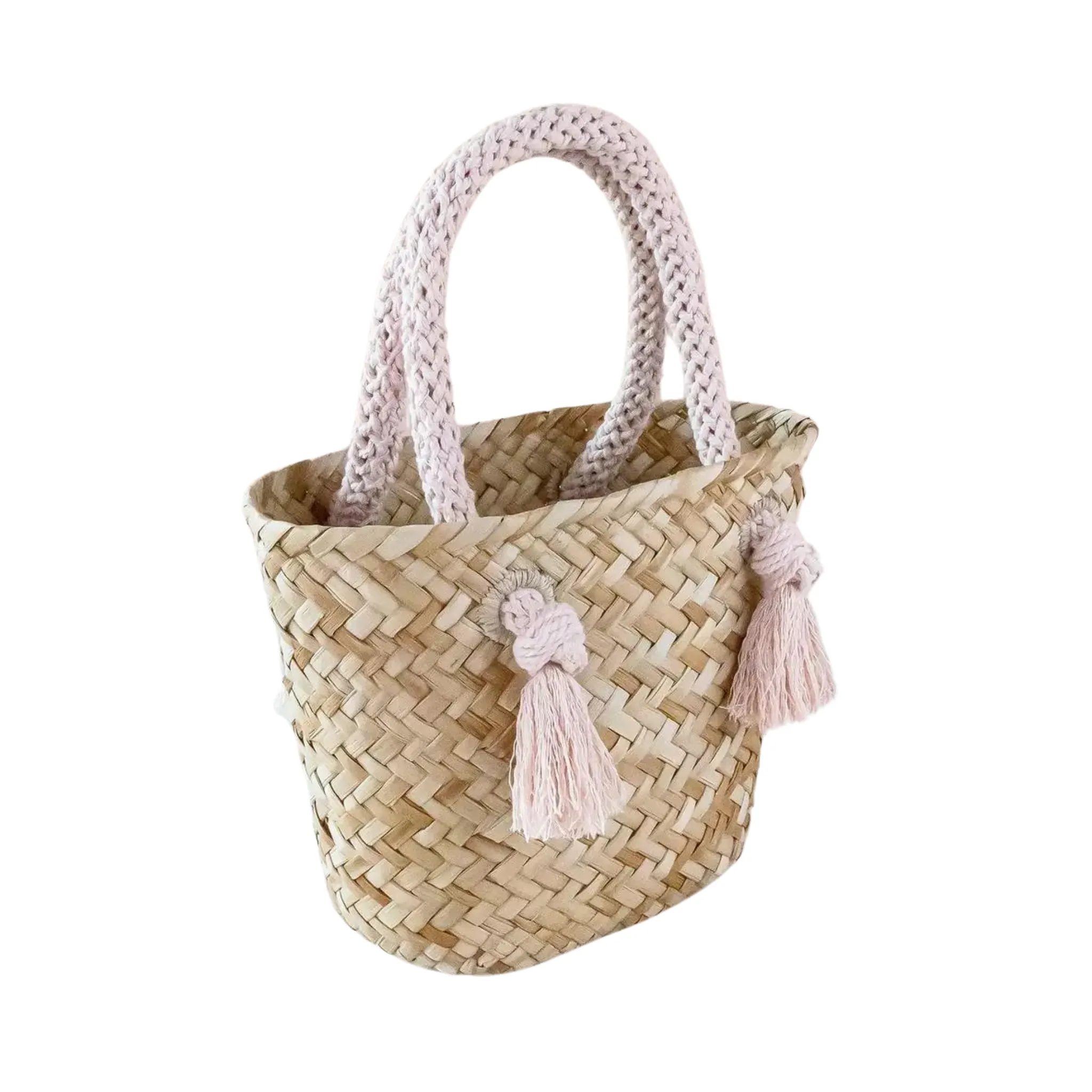 Small Modern Woven Tote