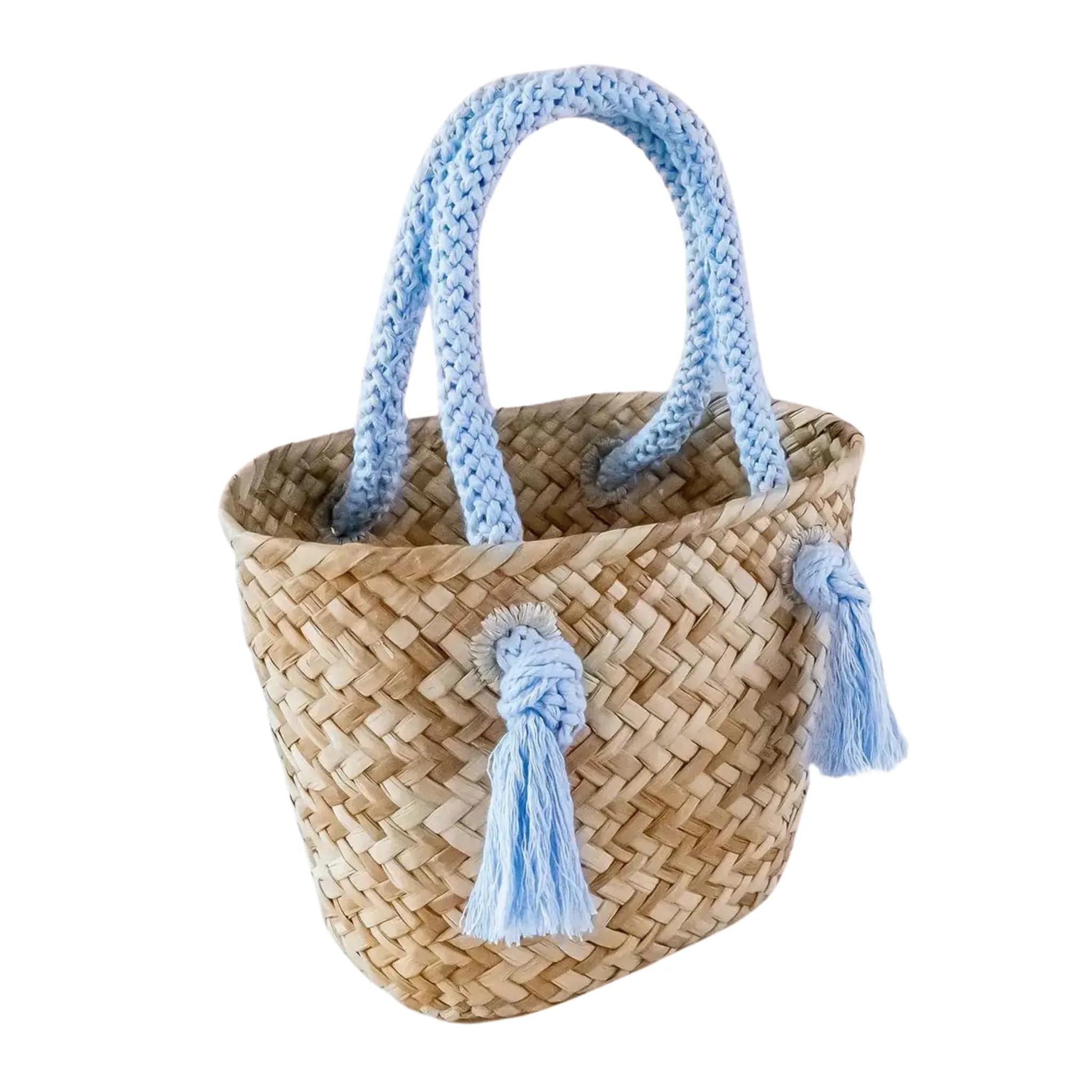 Small Modern Woven Tote