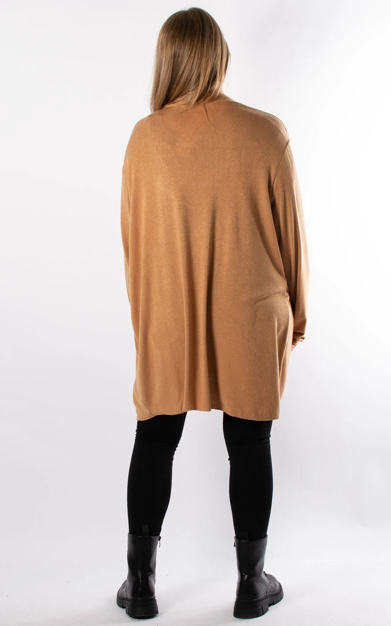 Soft Knit Cardigan | Camel