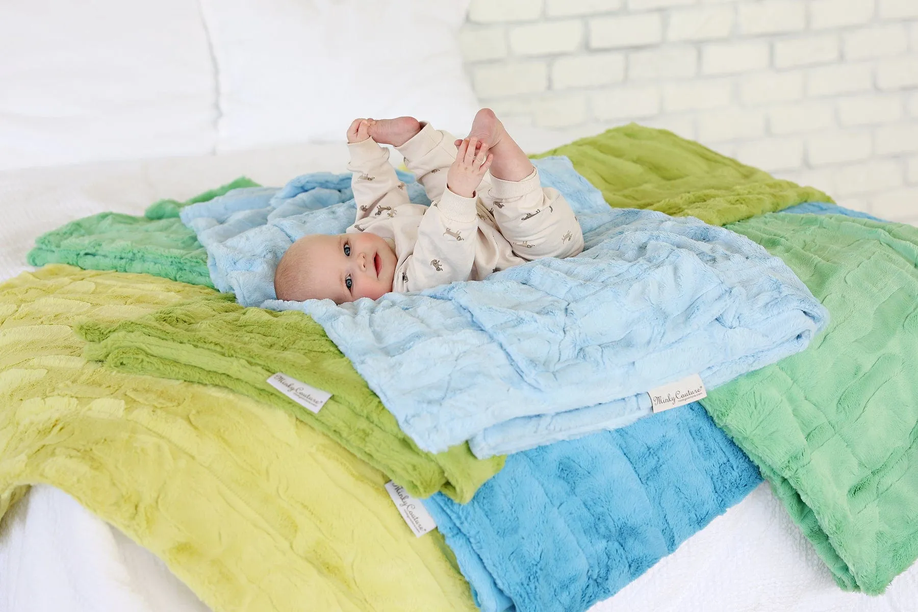 Sorbet Pale Green Blanket