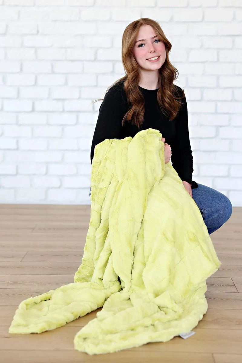 Sorbet Pale Green Blanket