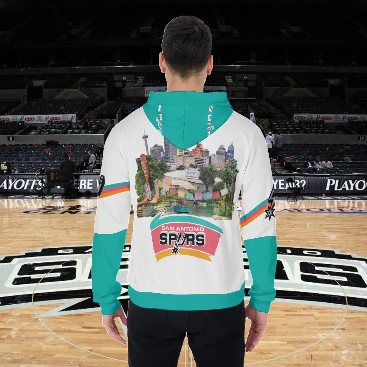 Spurs David Robinson Pullover Hoodie