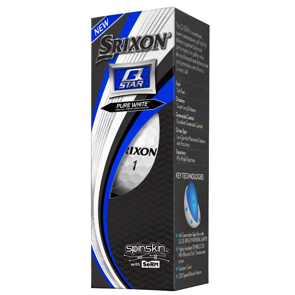 Srixon Q-Star Tour Golfballen