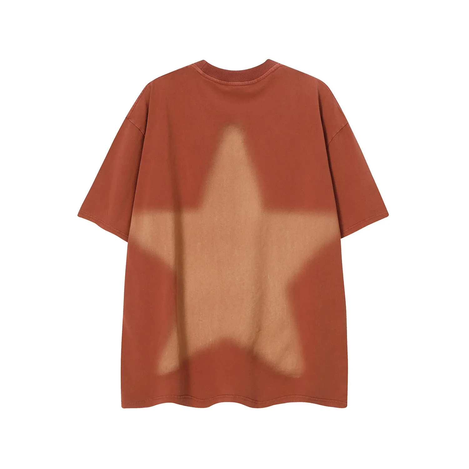 Star | Vintage Washed Graphic Oversized T Shirt