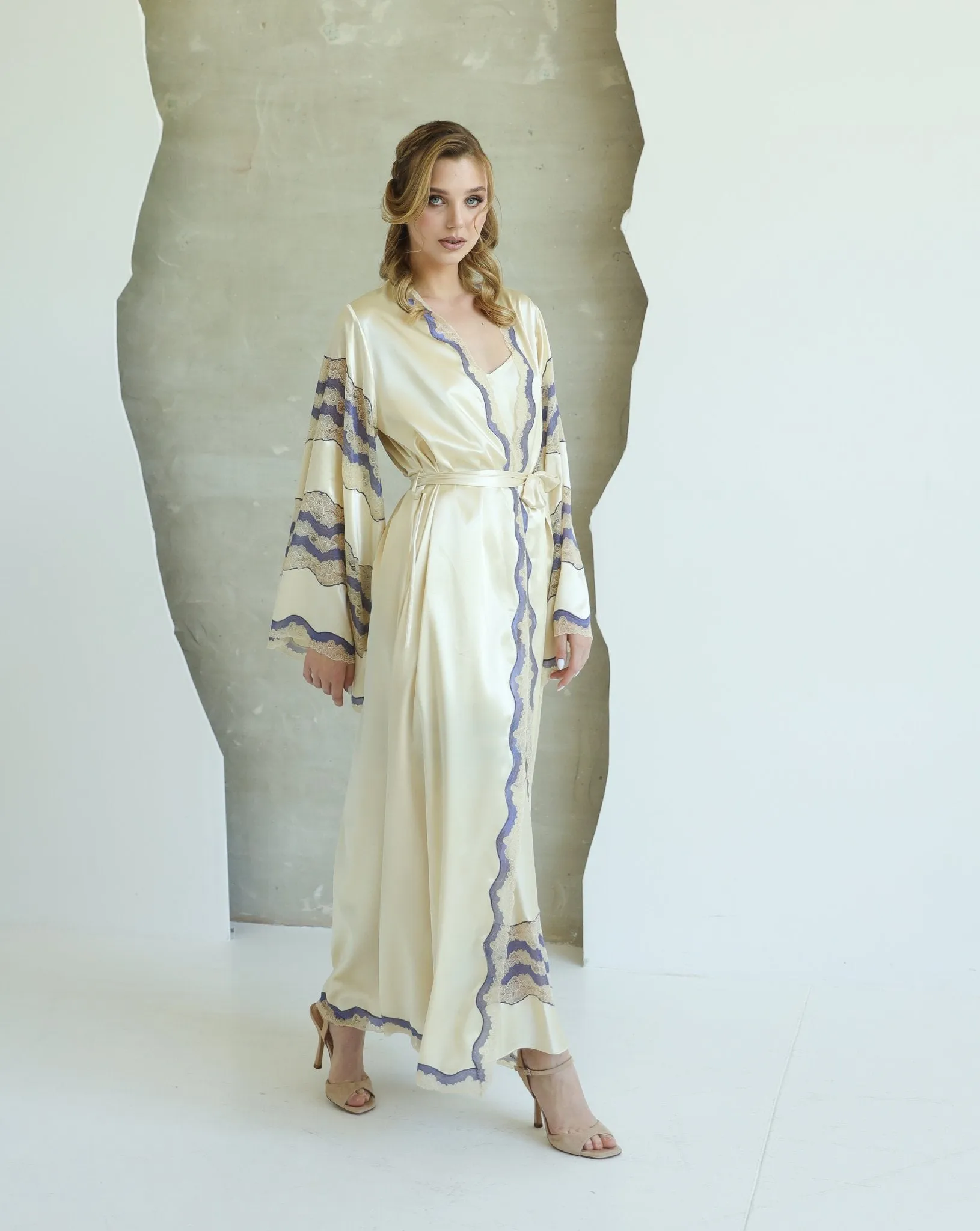 Sultana Robe and Nightgown Set