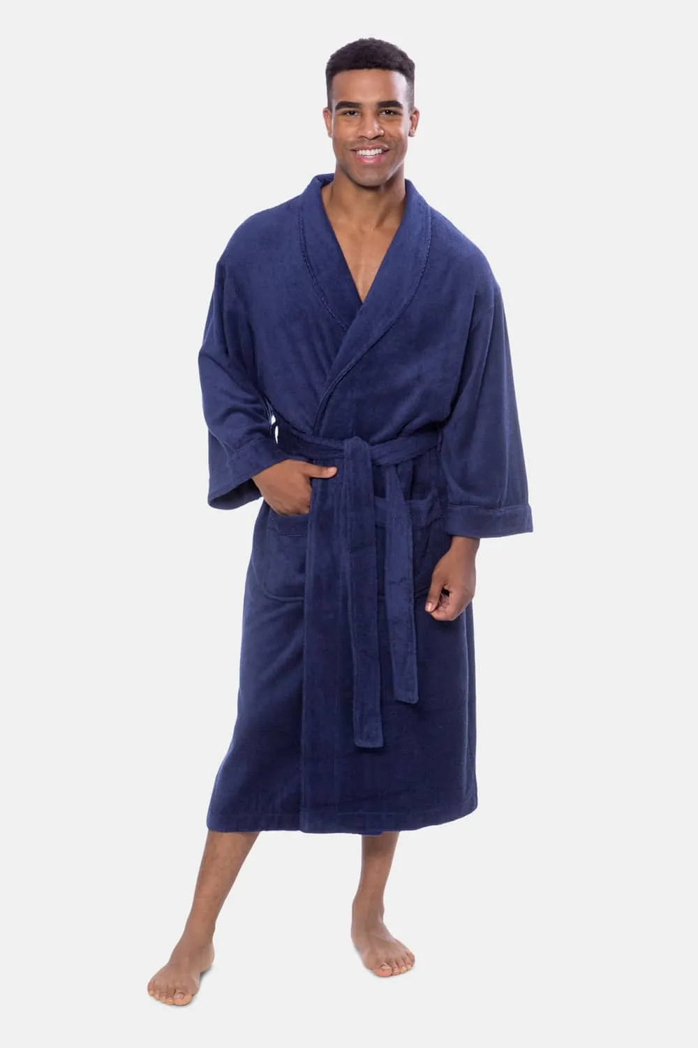 Texere Men's Terry Cloth Bathrobe