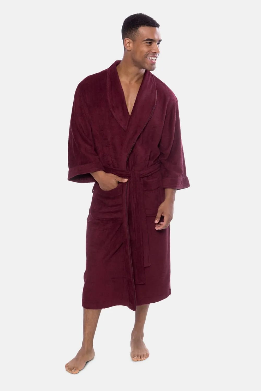 Texere Men's Terry Cloth Bathrobe