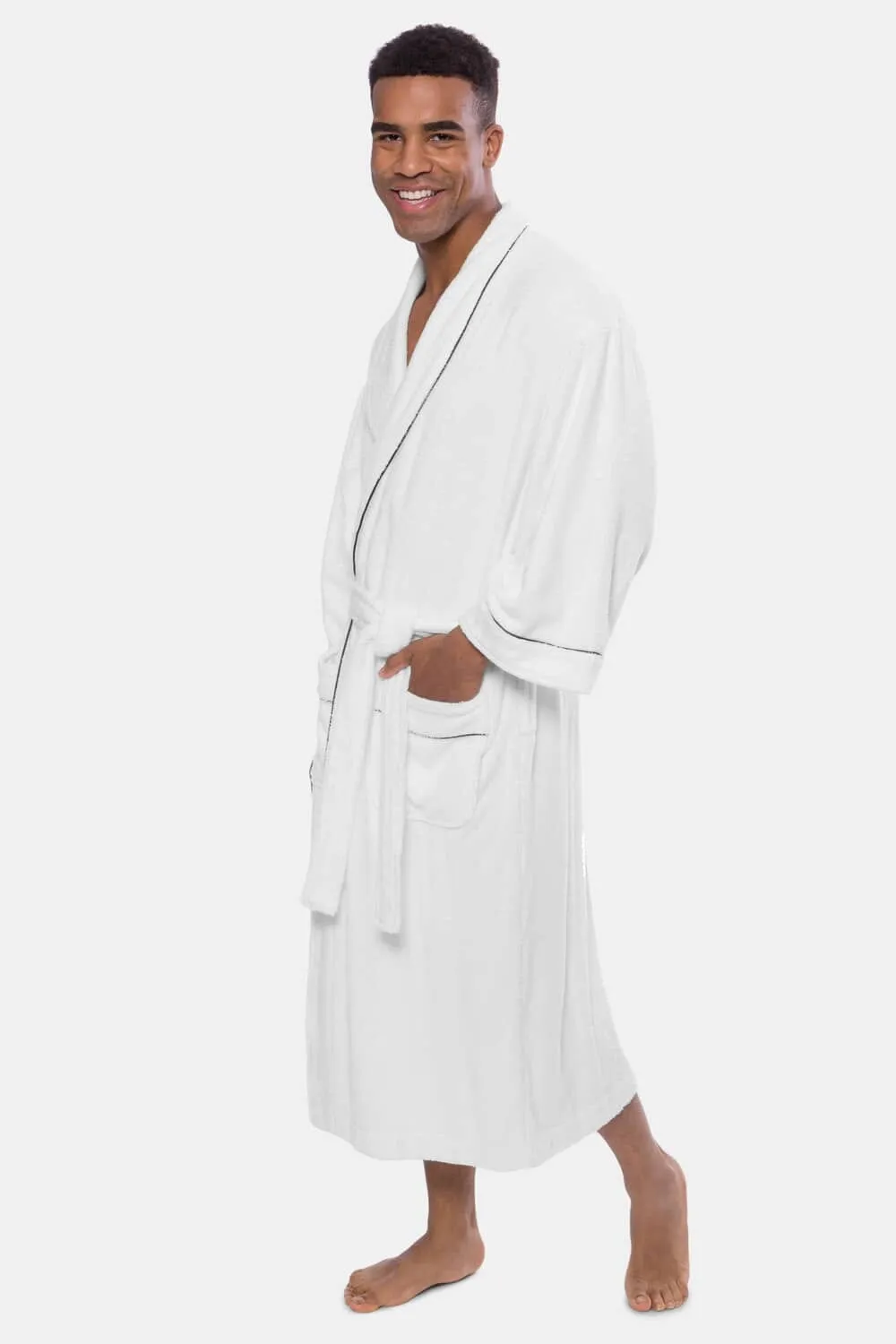 Texere Men's Terry Cloth Bathrobe