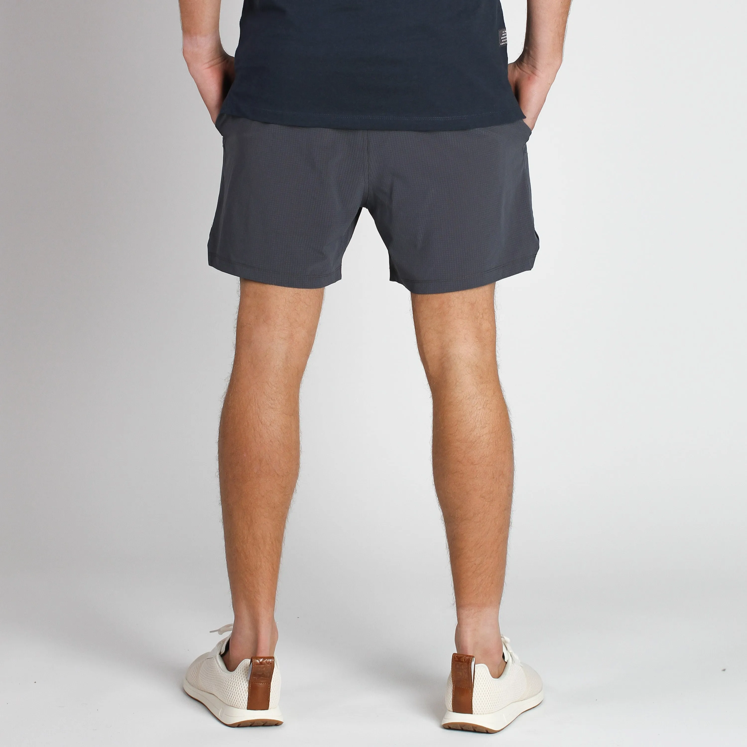 Thesis Training Short Denim Blue