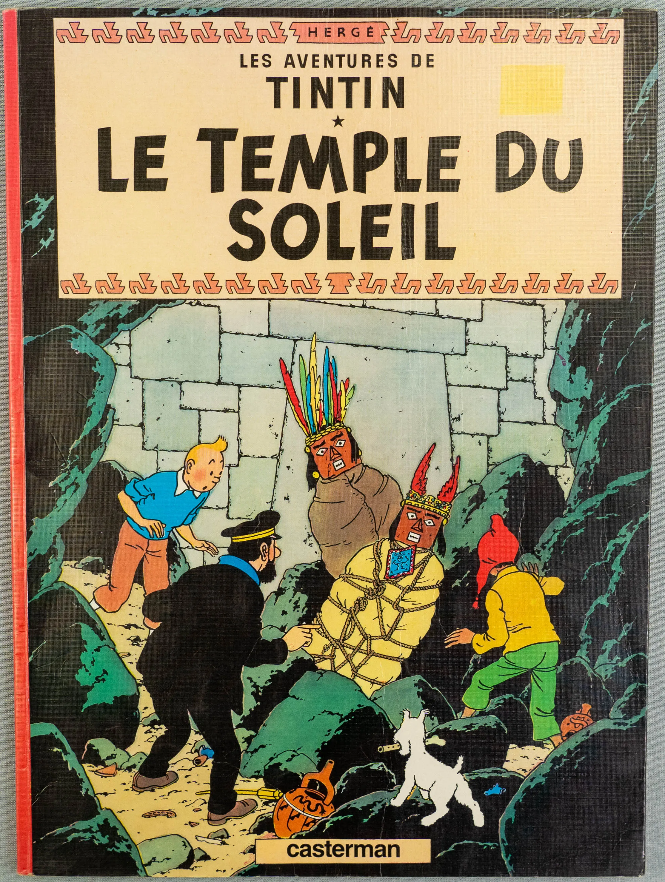 Tintin Le Temple Du Soliel: Casterman 1999 French Rare Intro Edition EO Herge