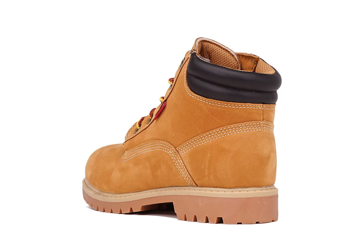 TOBEY 6" NUBUCK BOOT (YOUTH) - WHEAT