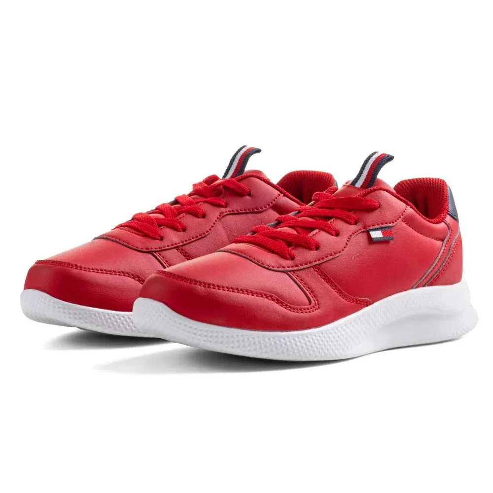 Tommy Hilfiger Cade Court Low Kids - RED