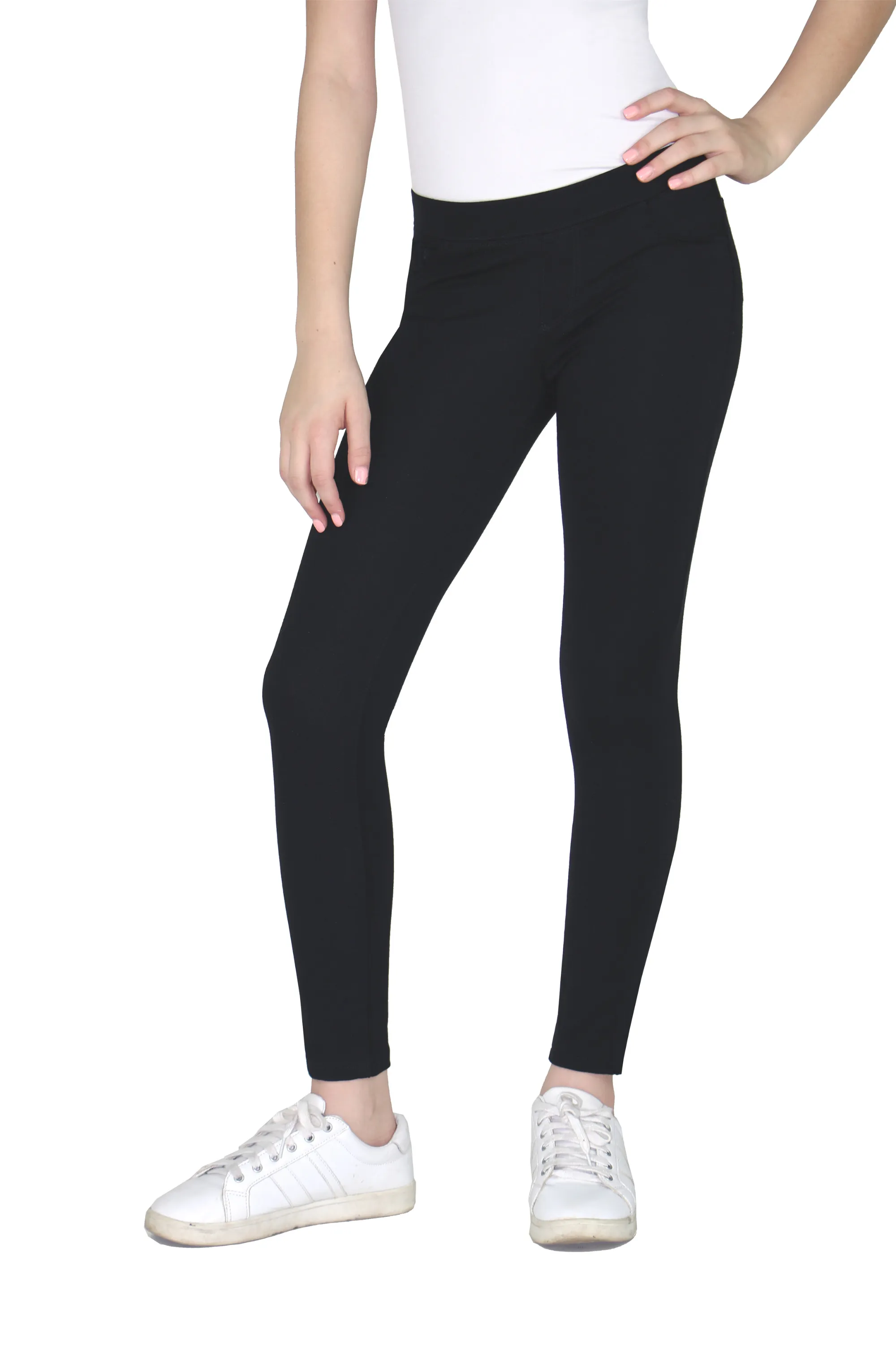 Verna - Mid Rise Pull On Skinny Ponte