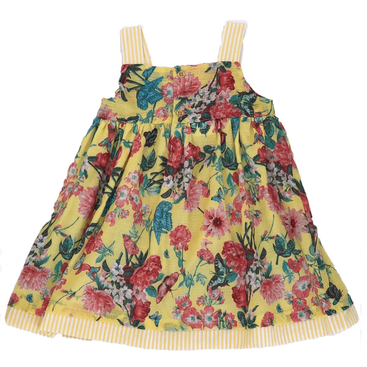 Vestido Jardim Amarelo