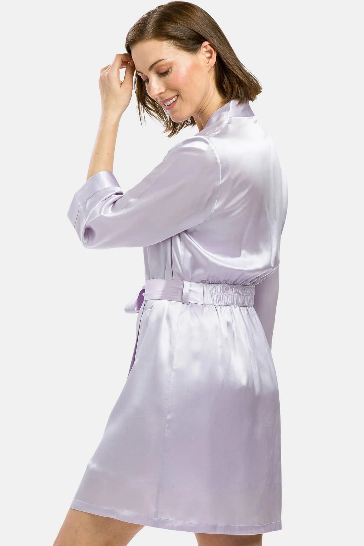 Women's 100% Pure Mulberry Silk Robe