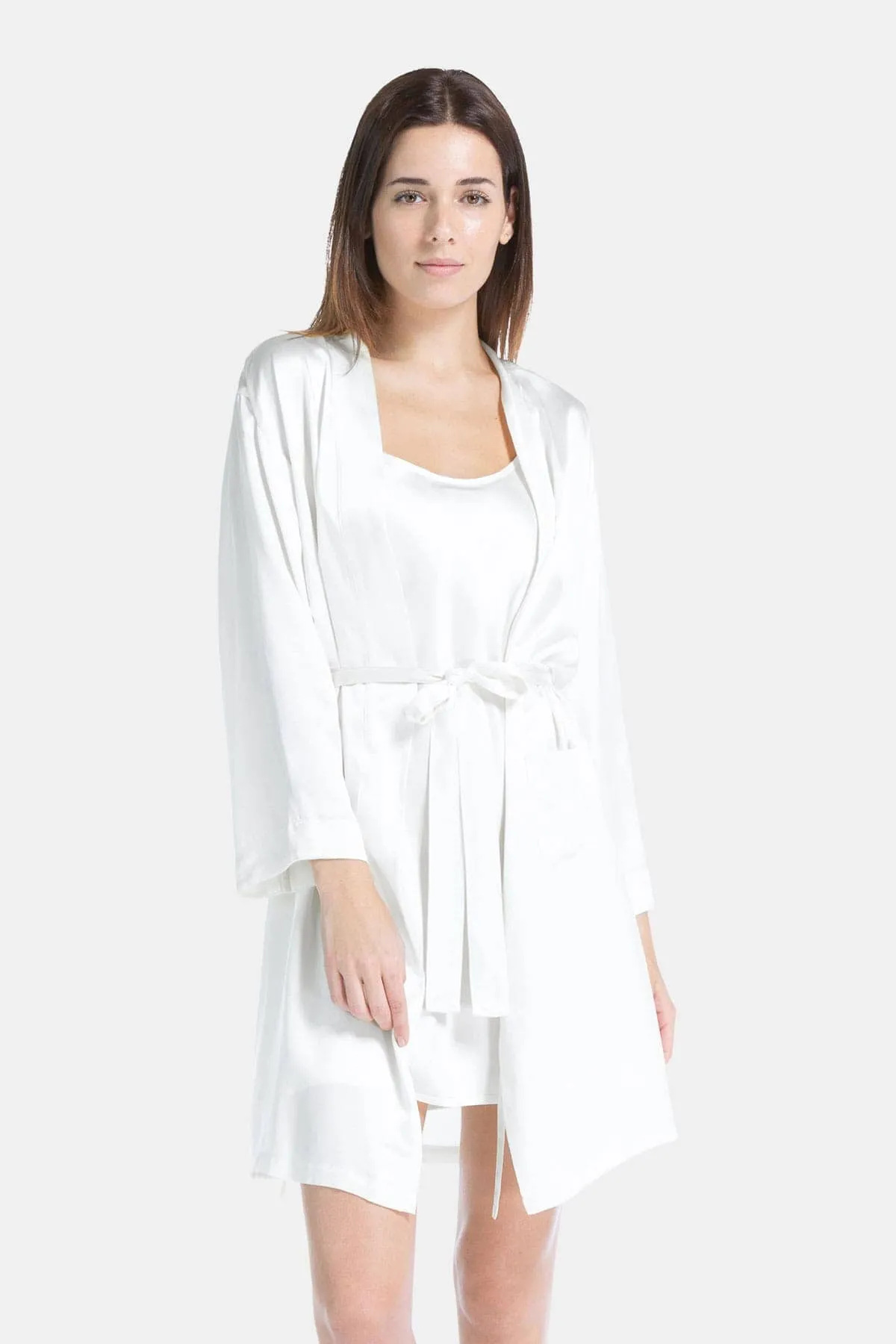 Women's 100% Pure Mulberry Silk Robe