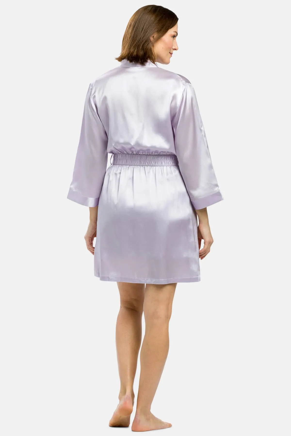 Women's 100% Pure Mulberry Silk Robe