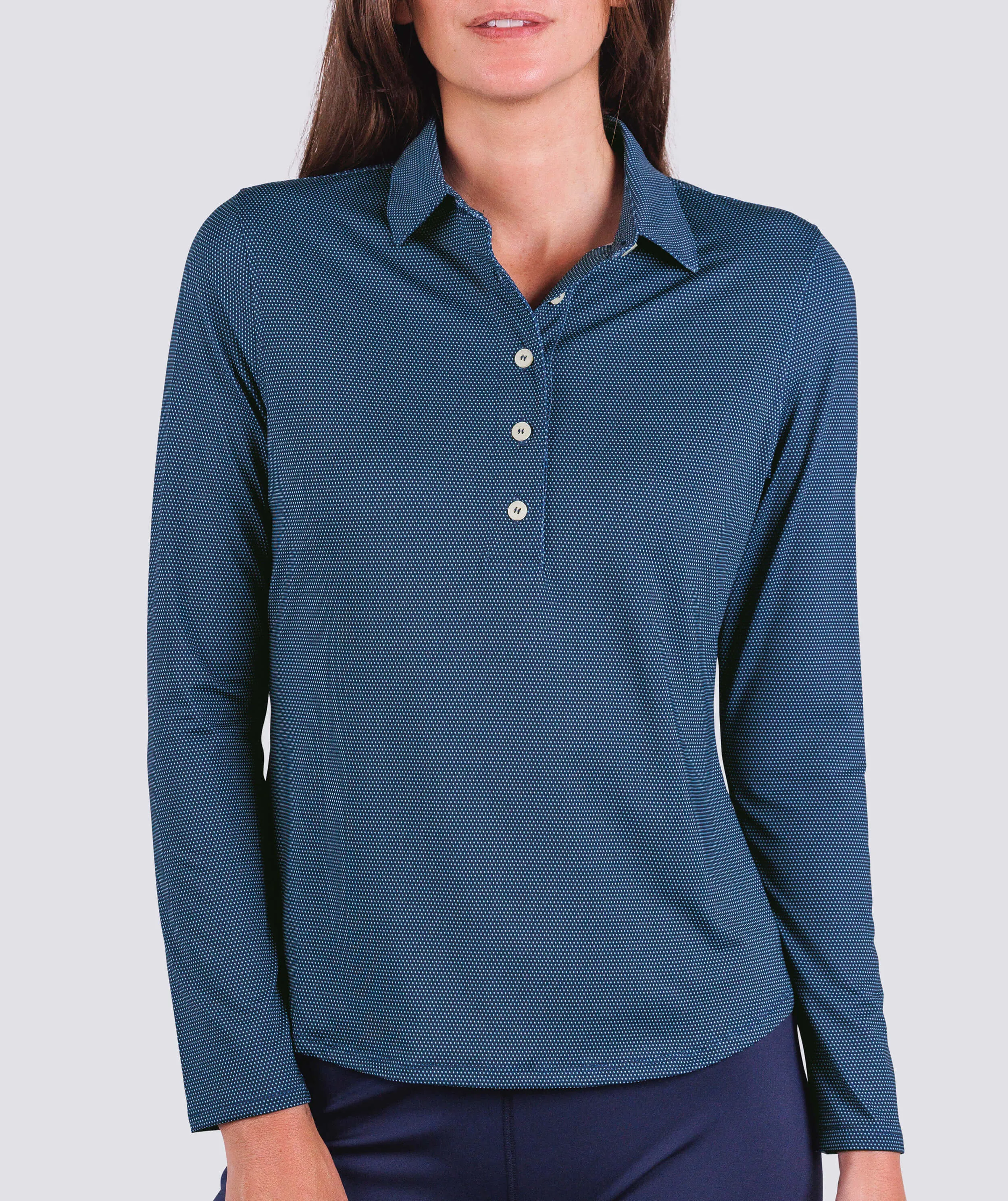 Women's Edie Long Sleeve Performance Polo