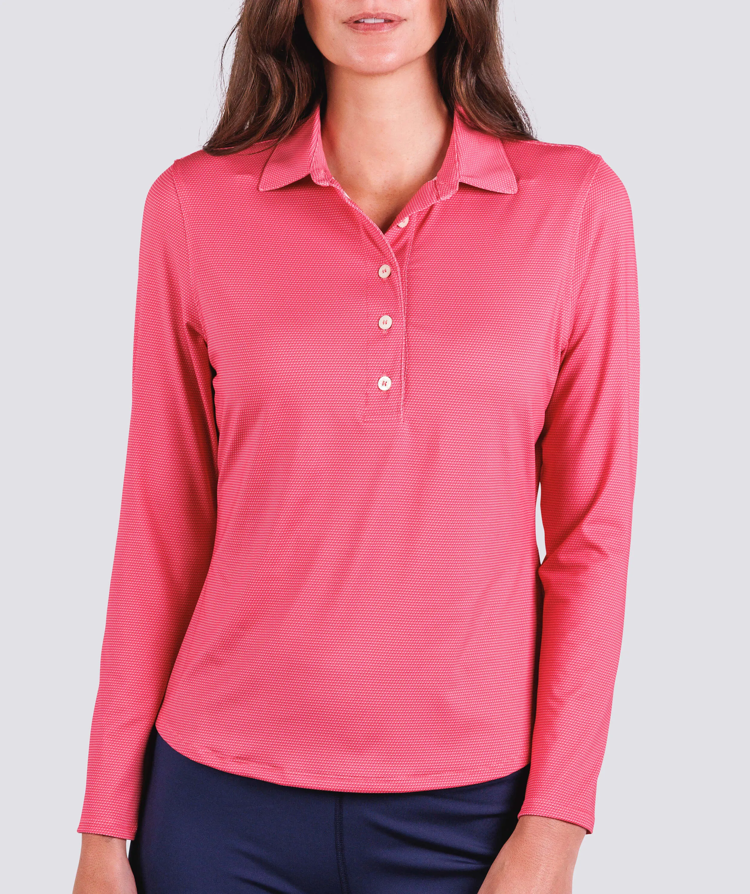 Women's Edie Long Sleeve Performance Polo