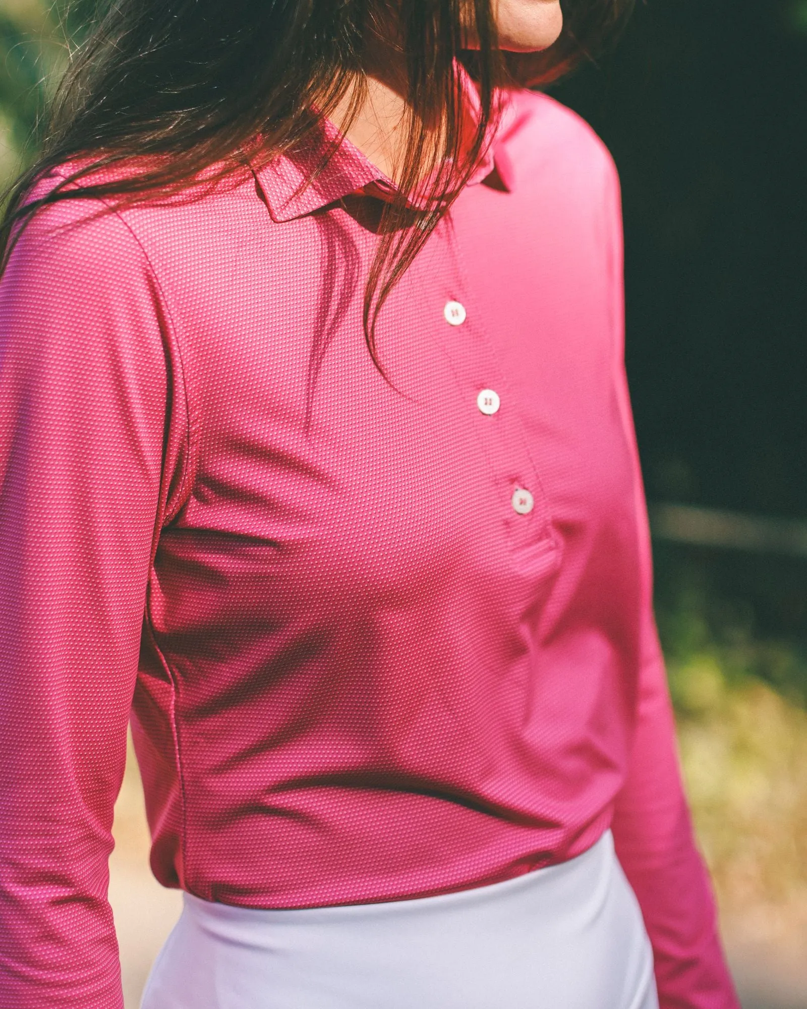 Women's Edie Long Sleeve Performance Polo