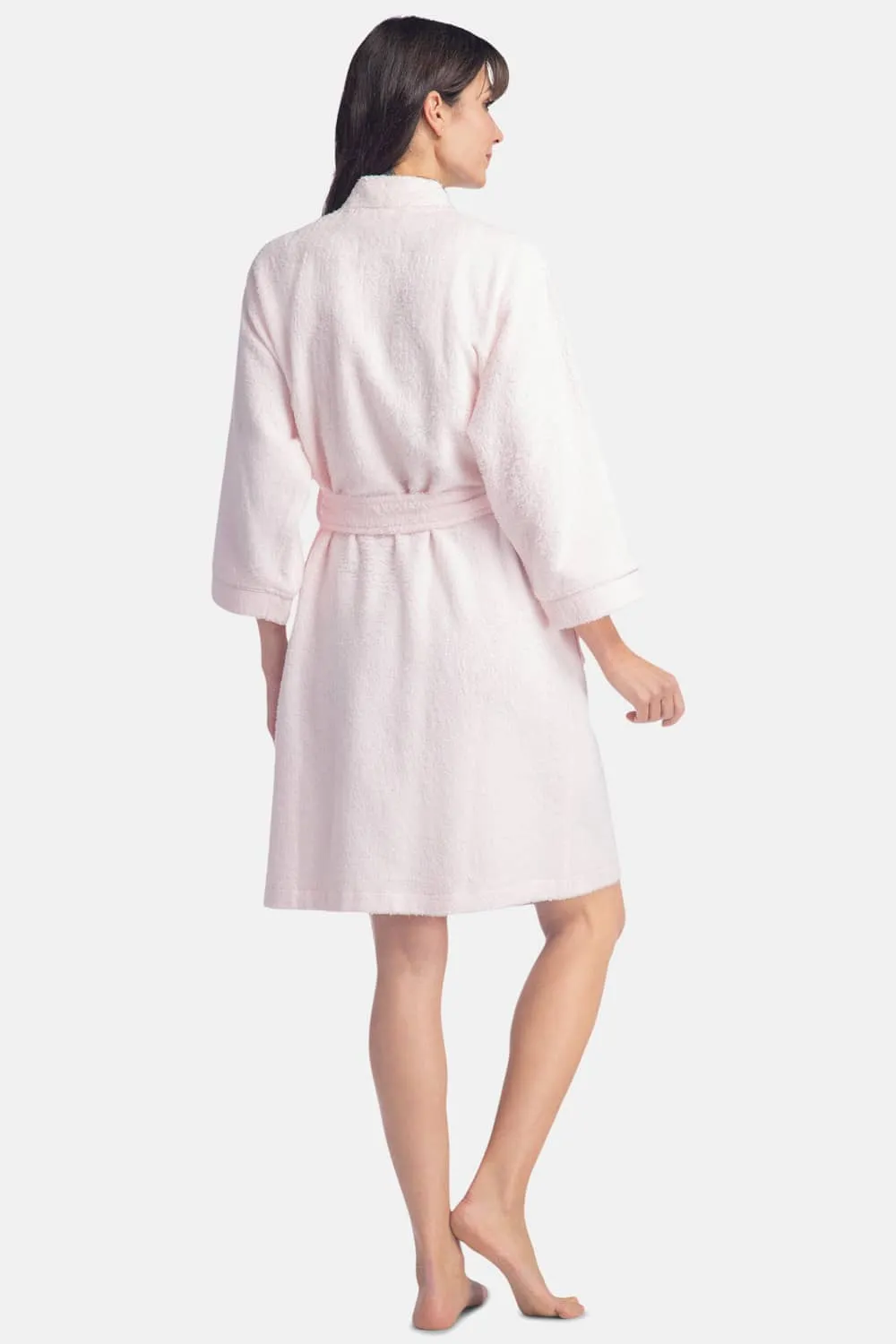 Women's Kimono Style Terry Cloth Bathrobe