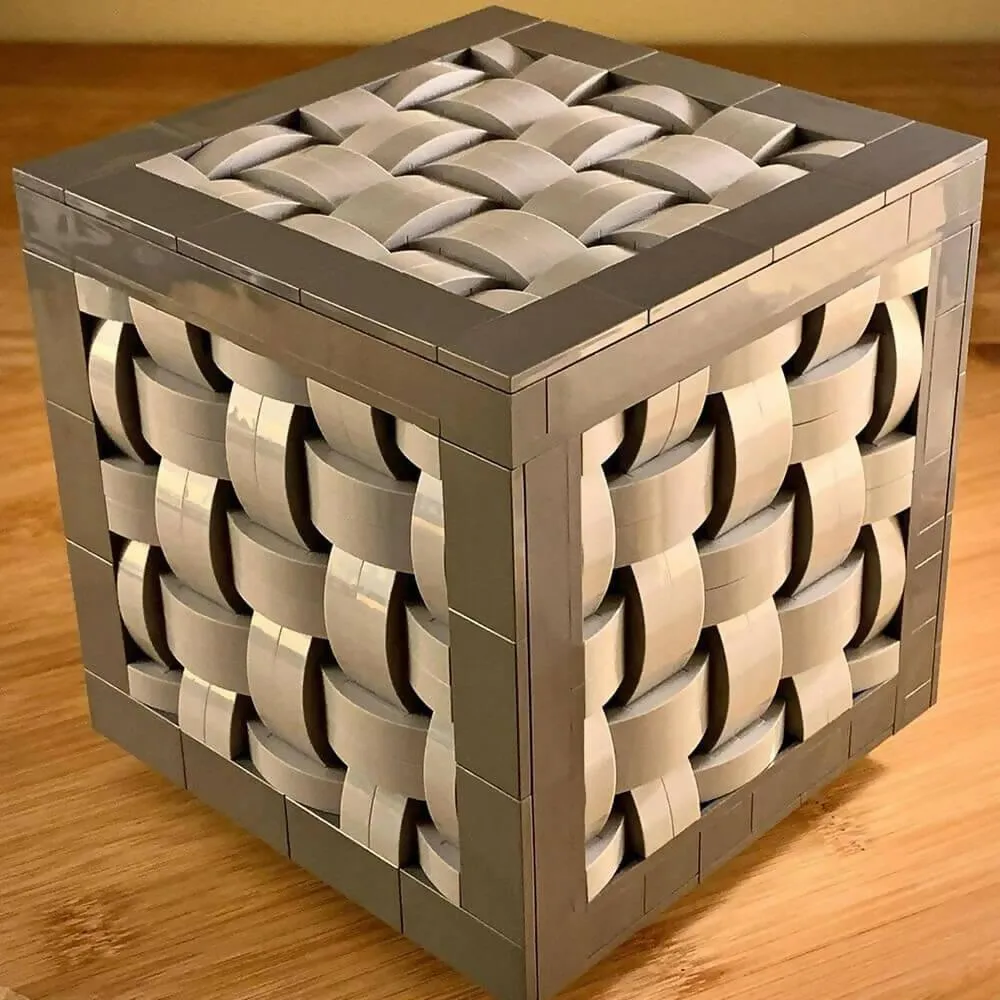 Woven Basket Cube, by Zachary Steinman