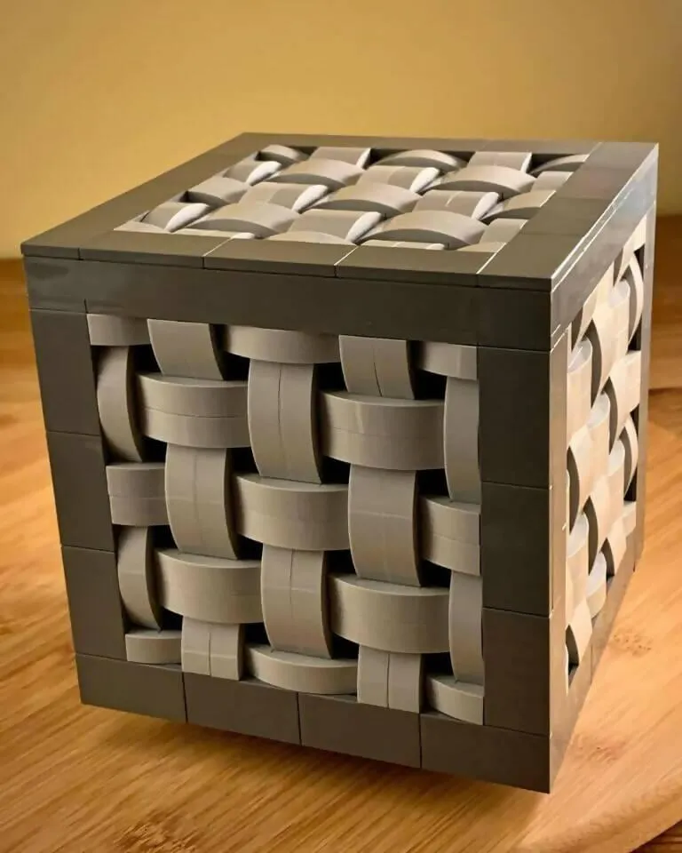 Woven Basket Cube, by Zachary Steinman