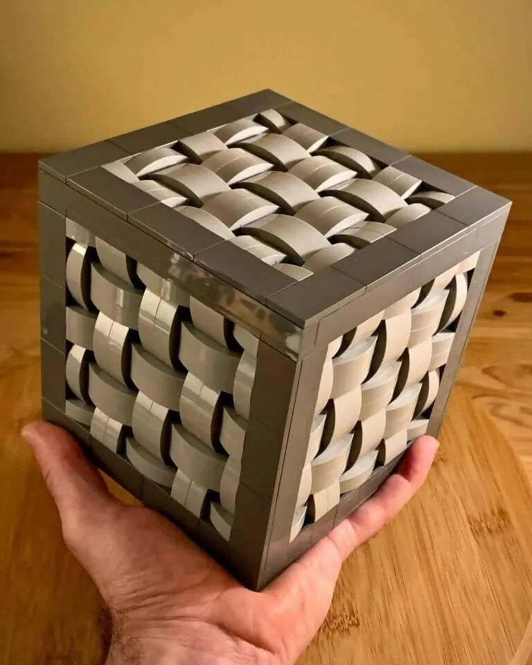 Woven Basket Cube, by Zachary Steinman