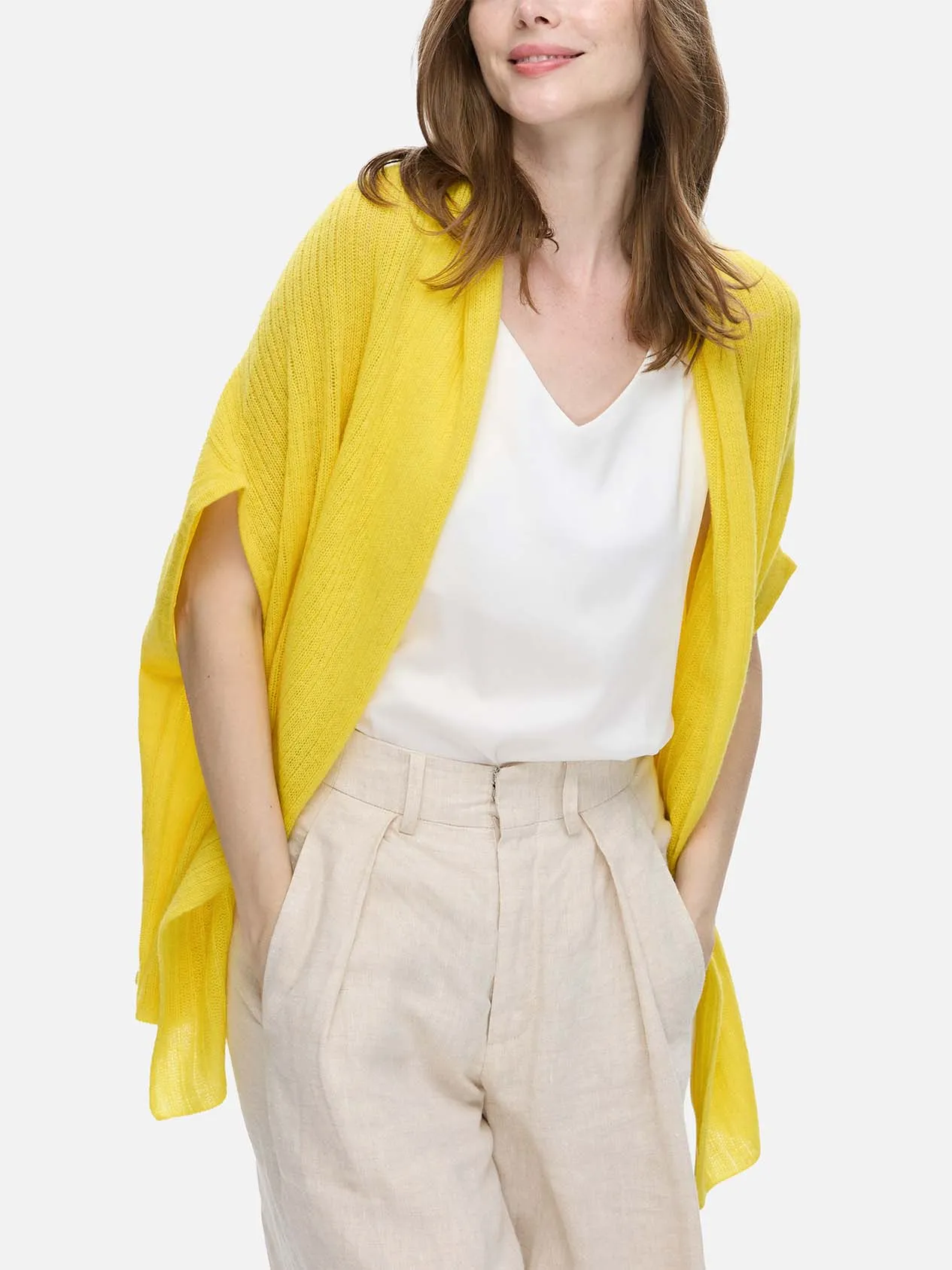 Yellow Effortless Vest